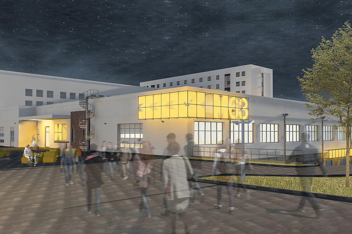 Visualisierung des Theaters am Großen Dreesch