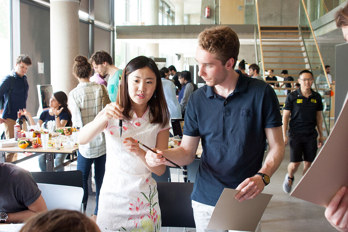 36 Studierende aus 10 Nationen : Tag der Vielfalt