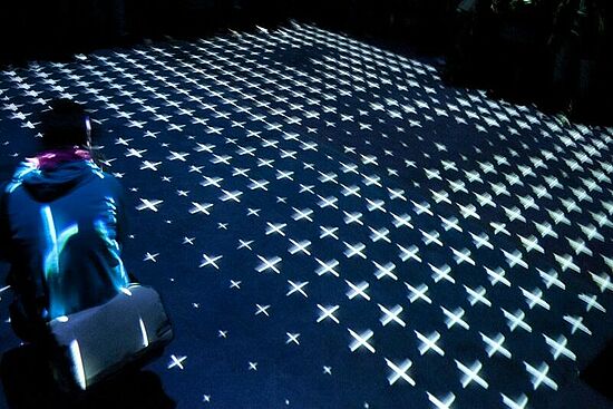 Jan Sickinger: Videomapping Lichtraum