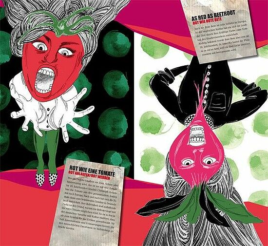 Carolina Friedrich: Farbphraseologie – Ein Vergleich von Deutsch und Englisch