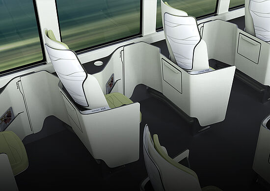 Sandra Huxoll: ICE-Interieur