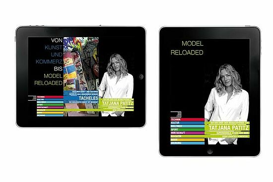 Sylvia Barthel, Linda Dörre, Franziska Jäger, Yvonne Pallas, Juliane Sagert: iPad-App: Layout und Typografie