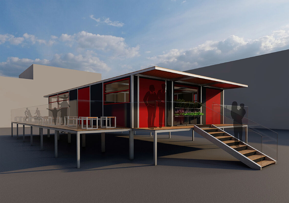 Marvin Maurice Fussi, Bachelor-Thesis: KINETIC KITCHEN – UNVERPACKT