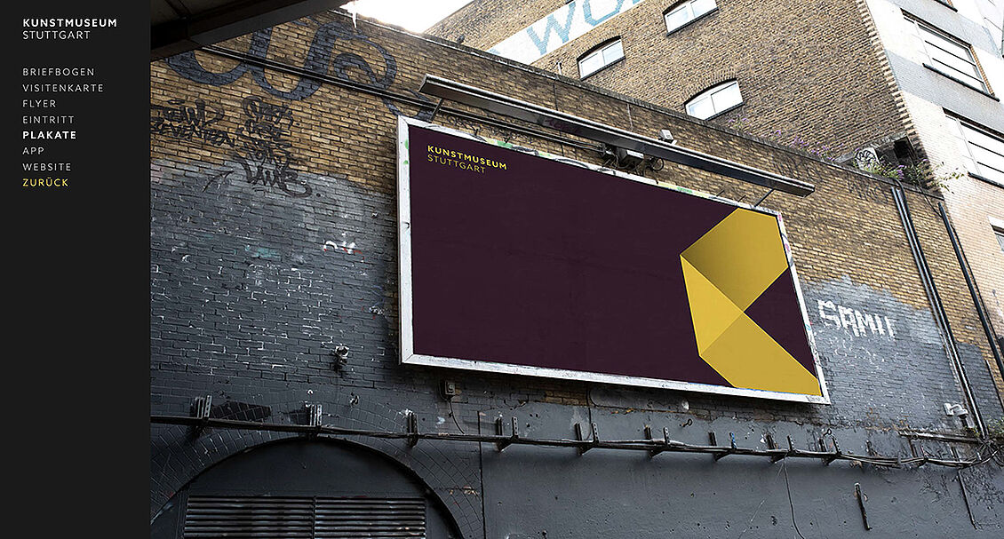 Kjell Langerbeins: Visuelles Erscheinungsbild für das Kunstmuseum Stuttgart