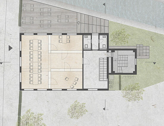 Annika Moser: Umnutzungskonzept: Sanierung ehemalige Feuerwache in Brüel