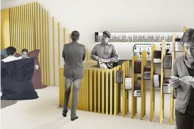 Julia Fischer: Ausspannhof – Relaisstation