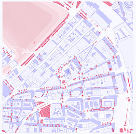 Lageplan Entwurf