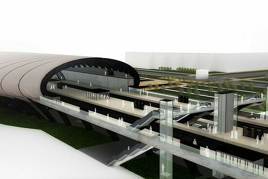 Martin Westphal: Archangelsk Gorod (Erzengelstadt Hauptbahnhof)