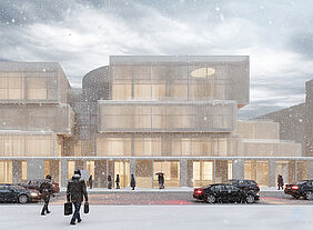 Russian Cultural Center - Visualization Rendered with Gemini AI