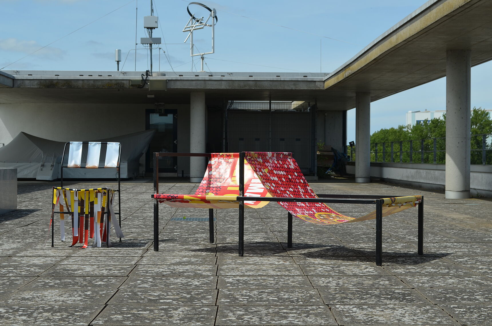 Vanessa Eickelberg, Katharina Feil, Nele Fienke, Amelie Hopf, Johannes Kirschall und Annalena Pein : out of banner