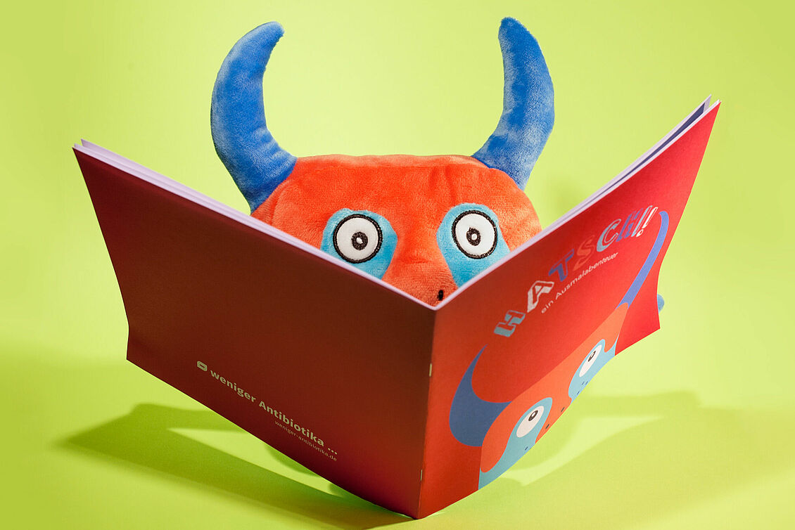 Anna-Maria Stapelfeldt, Saskia Dreblow: »Hatschi!« – Ein Ausmalabenteuer für Kinder