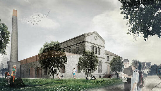 Wito Tröschel: Umnutzungskonzept: Alte Brennerei Wesenberg – Entwurf und BA-Thesis