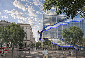 Rendering Gerhart-Hauptmann-Platz