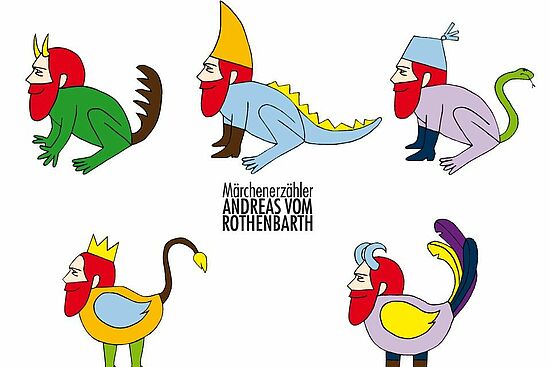 Christin Pilz: Gestaltung eines Erscheinungsbildes für einen Märchenerzähler