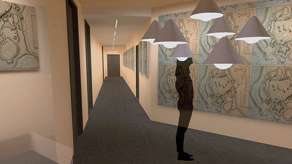 Lighting concepts for the Wismar city archive Hochschule Wismar