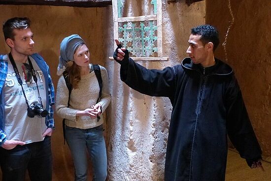 Gruppe: Sanierung Kasbah Tamnougalt Marokko