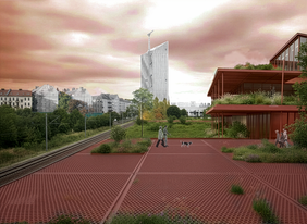 Horizontale Perspektive