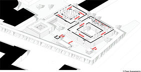 Turkish Cultural Center - Axonometric 2