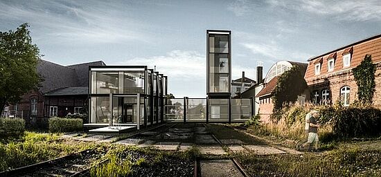 Nina-May Gill: Impressions – Cafe and Restaurant development, Wismar Train Station