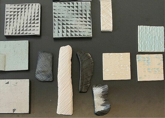 Innenarchitektur 4. Semester BA: Fliesen im Raum – Playing with forms