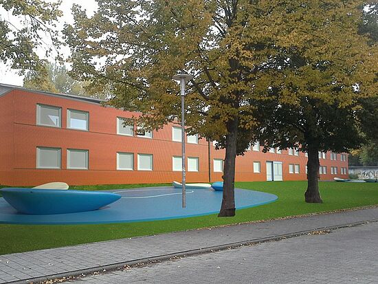 Studierende des Studiengangs Architektur: Gestaltung Haus 4