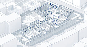 Russian Cultural Center - Axonometric